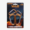 Aluminum D-Ring Carabiner Set (4-Piece)