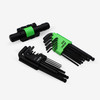 Hex Key Set & Handle MM/SAE (22-Piece)