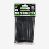 4" Light Duty Black Cable Tie Set (100-Piece)