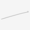 8" Standard Duty White Cable Tie Set (100-Piece)