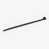 8" Heavy Duty Black Cable Tie Set (100-Piece)