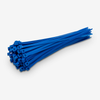 8" Standard Duty Blue Cable Tie Set (100-Piece)