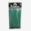 8" Standard Duty Green Cable Tie Set (100-Piece)