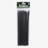 14" Standard Duty Black Cable Tie Set (100-Piece)