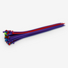 14" Standard Duty Multi-Color Cable Tie Set (100-Piece)