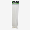 17" Extra Heavy Duty White Cable Tie Set (50-Piece)