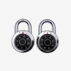 2" Combination Padlocks (2 Pack)