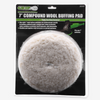 7' Compound Wool Buffing Pad
