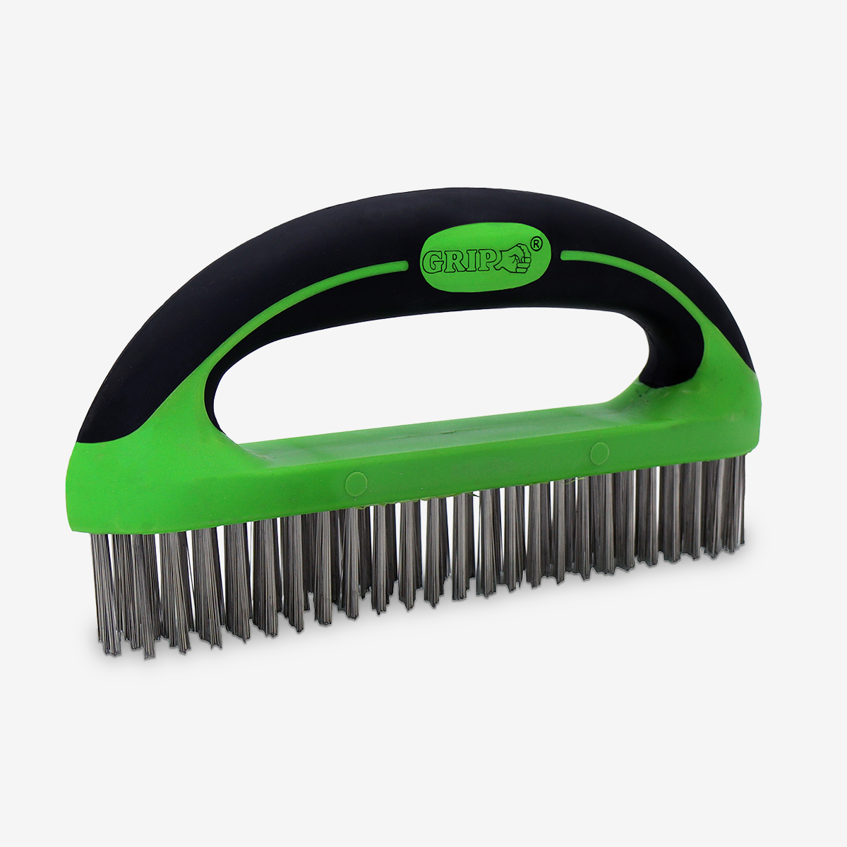 8" Stainless Steel Power Grip Wire Brush