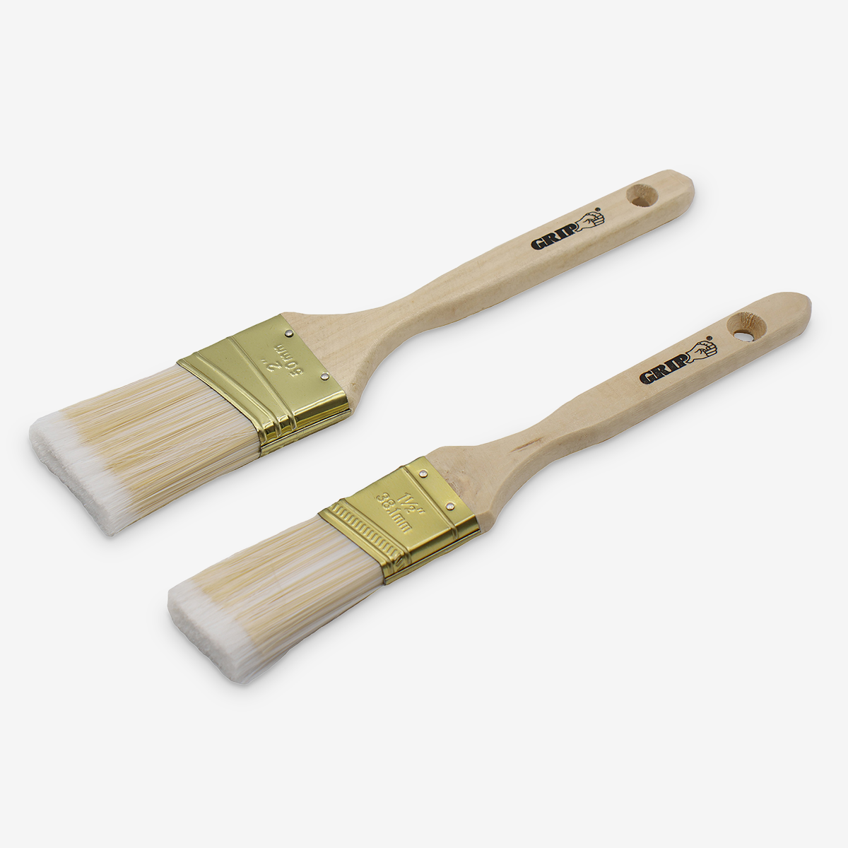 Angle Paint Brush Set (2-Piece)
