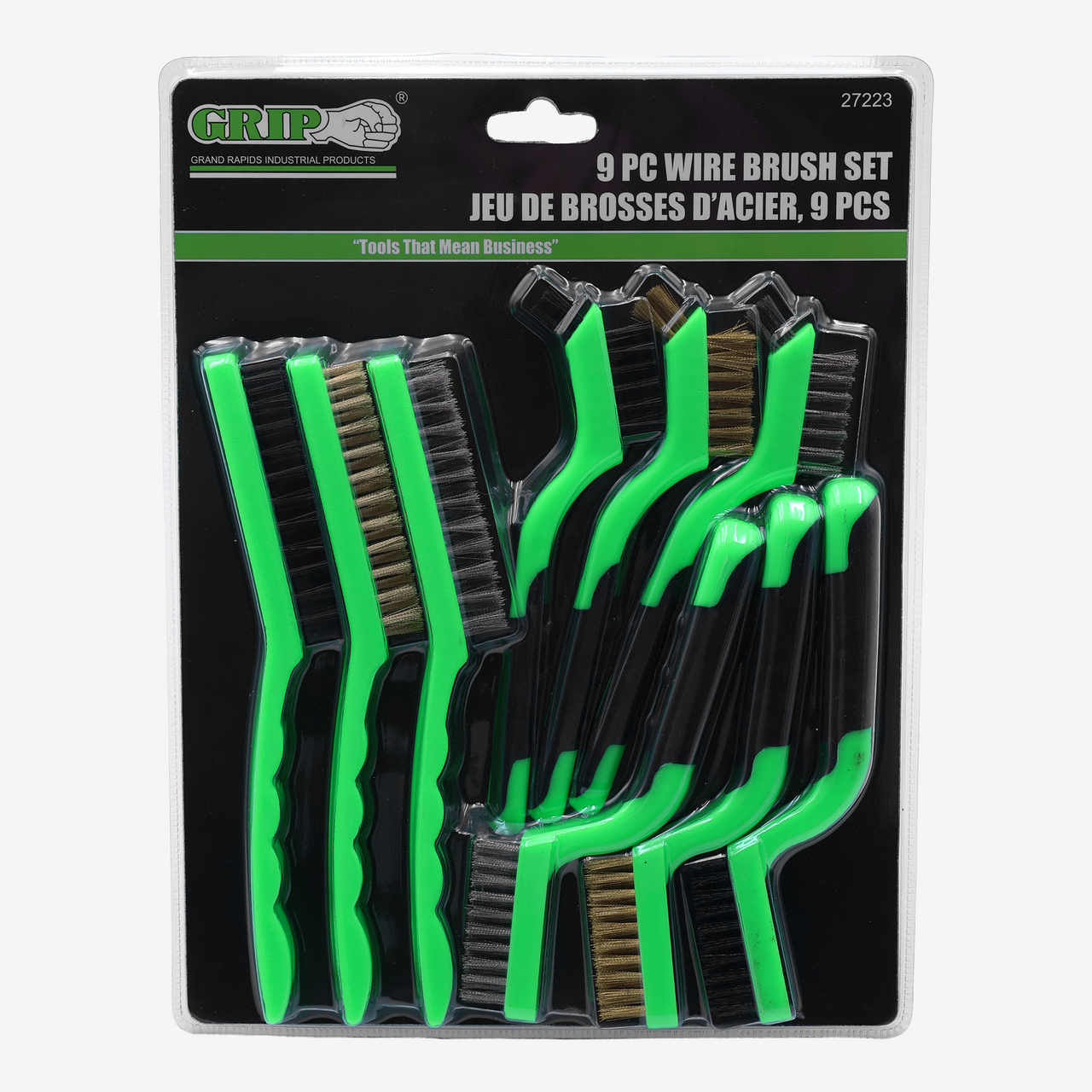 Wire Brush Set (9-Piece)