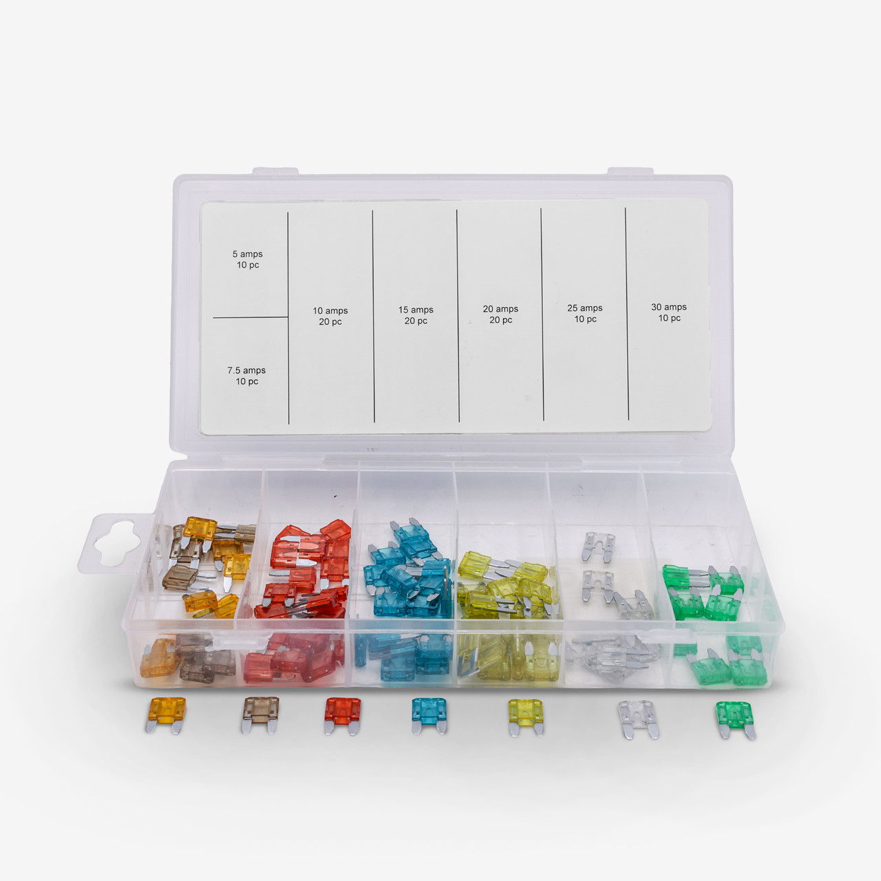 Mini Auto Fuse Assortment (100-Piece)