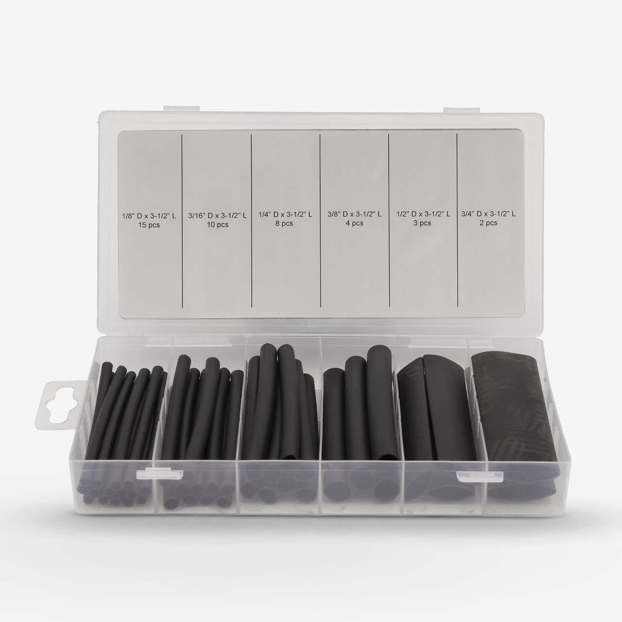 Heat Shrink Tubing Assortment (42-Piece)