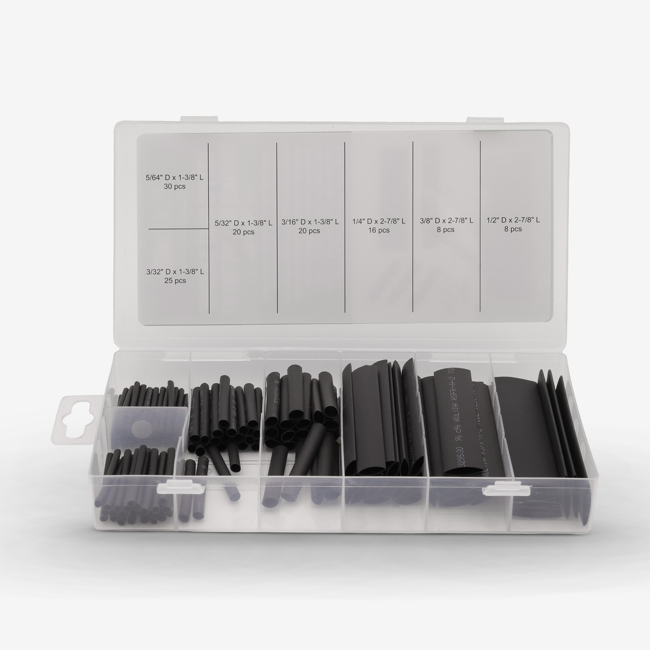 Heat Shrink Tubing Assortment (127-Piece)