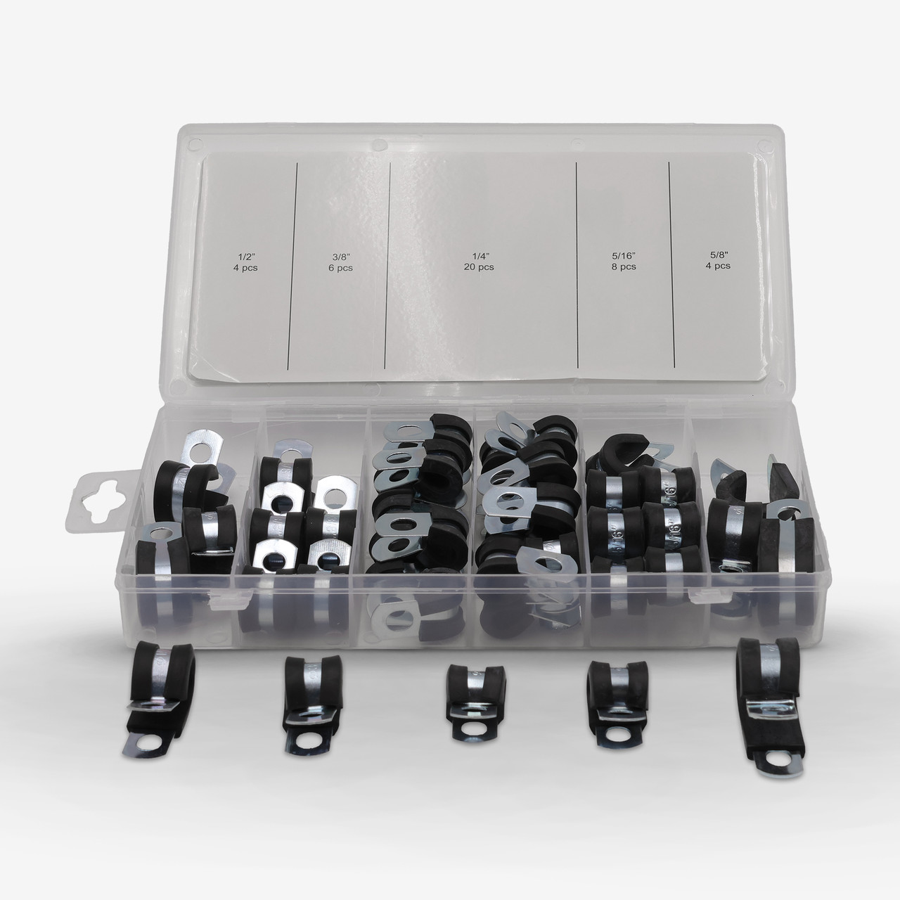 Insulated Clamp Assortment (42-Piece)