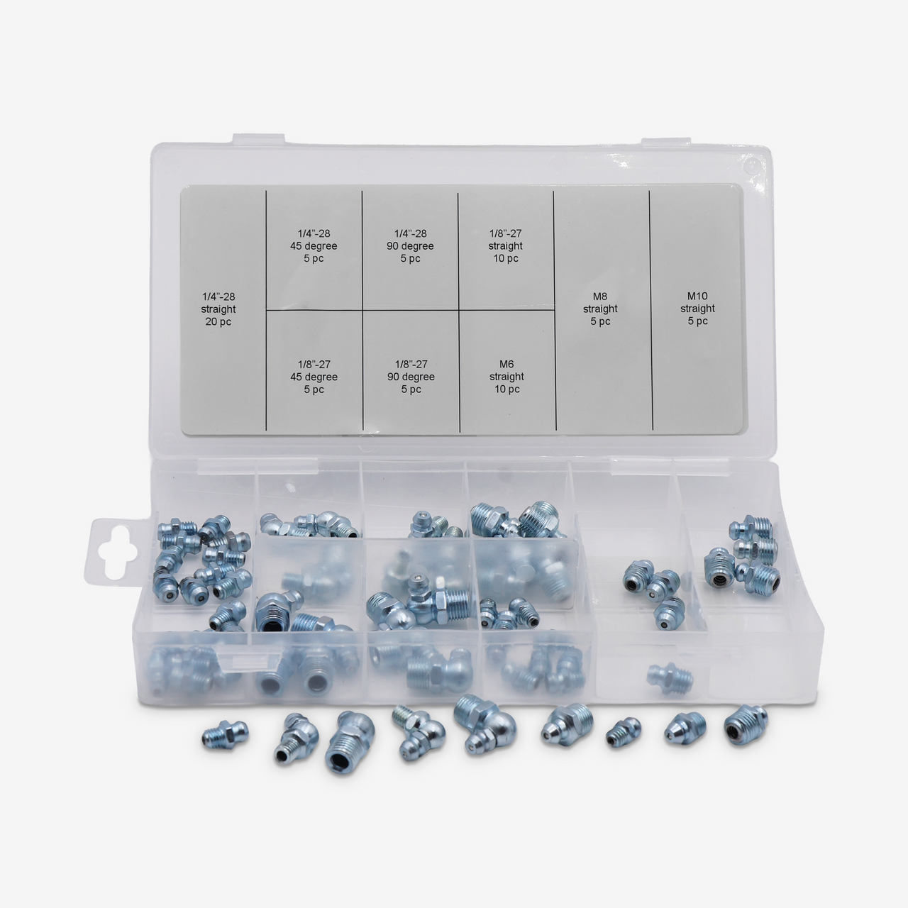 Grease Fitting Assortment (70-Piece)