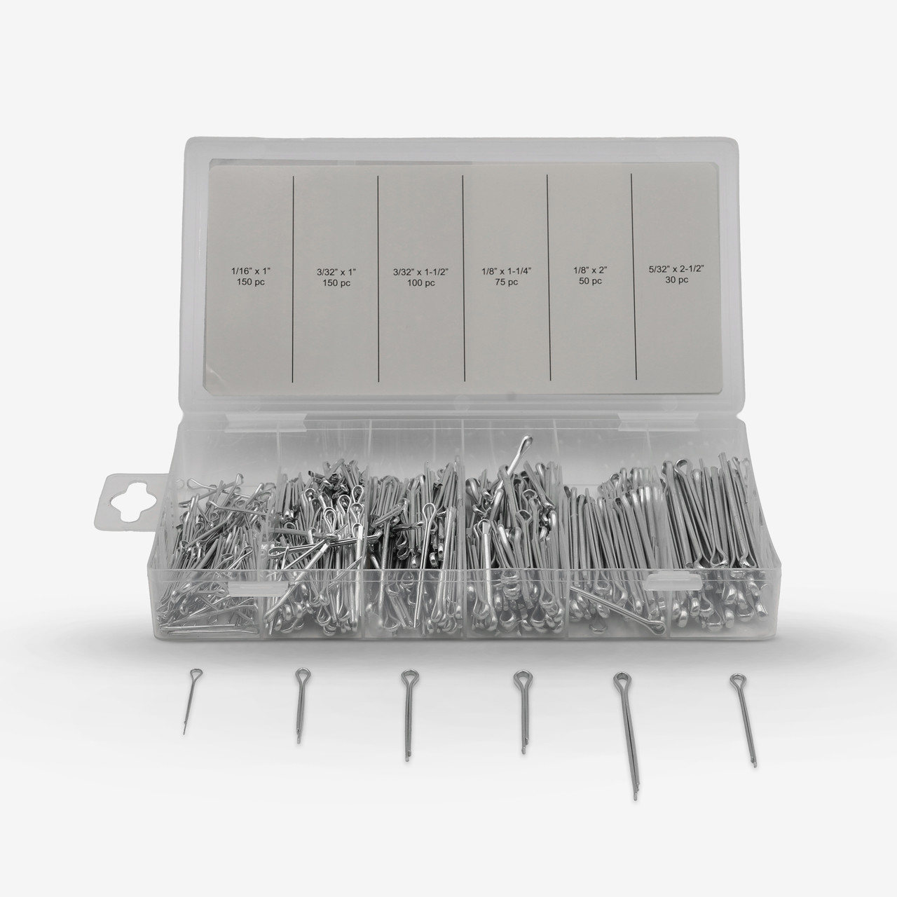 Cotter Pin Assortment (555-Piece)