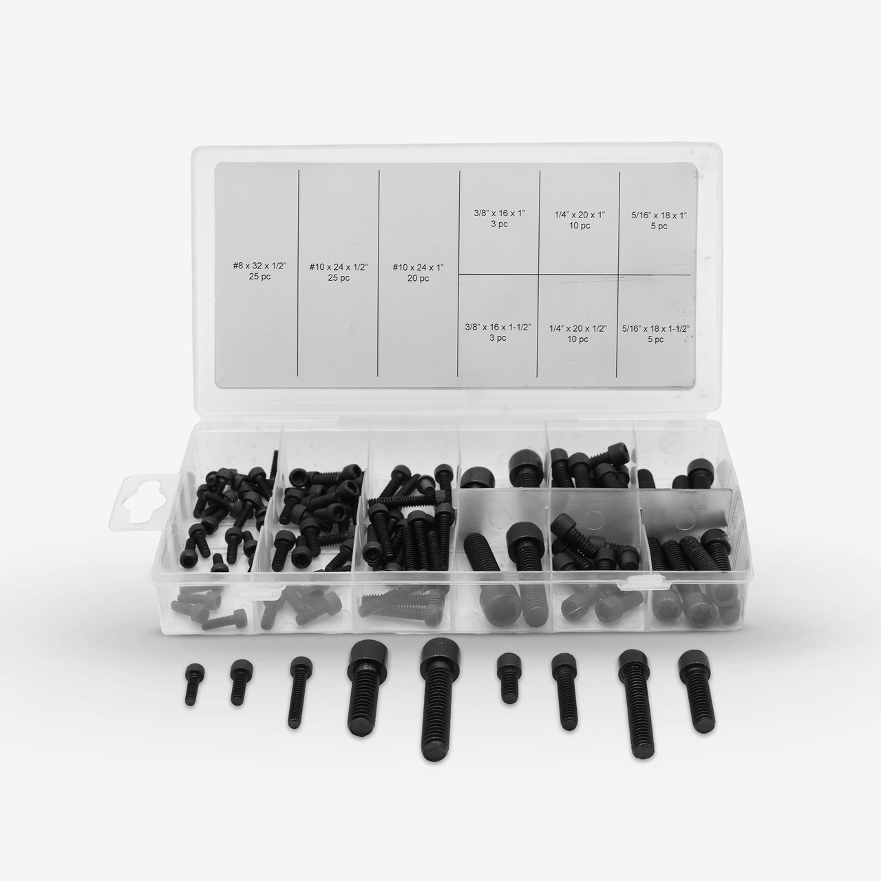 Hex Cap Screw Assortment (106-Piece)