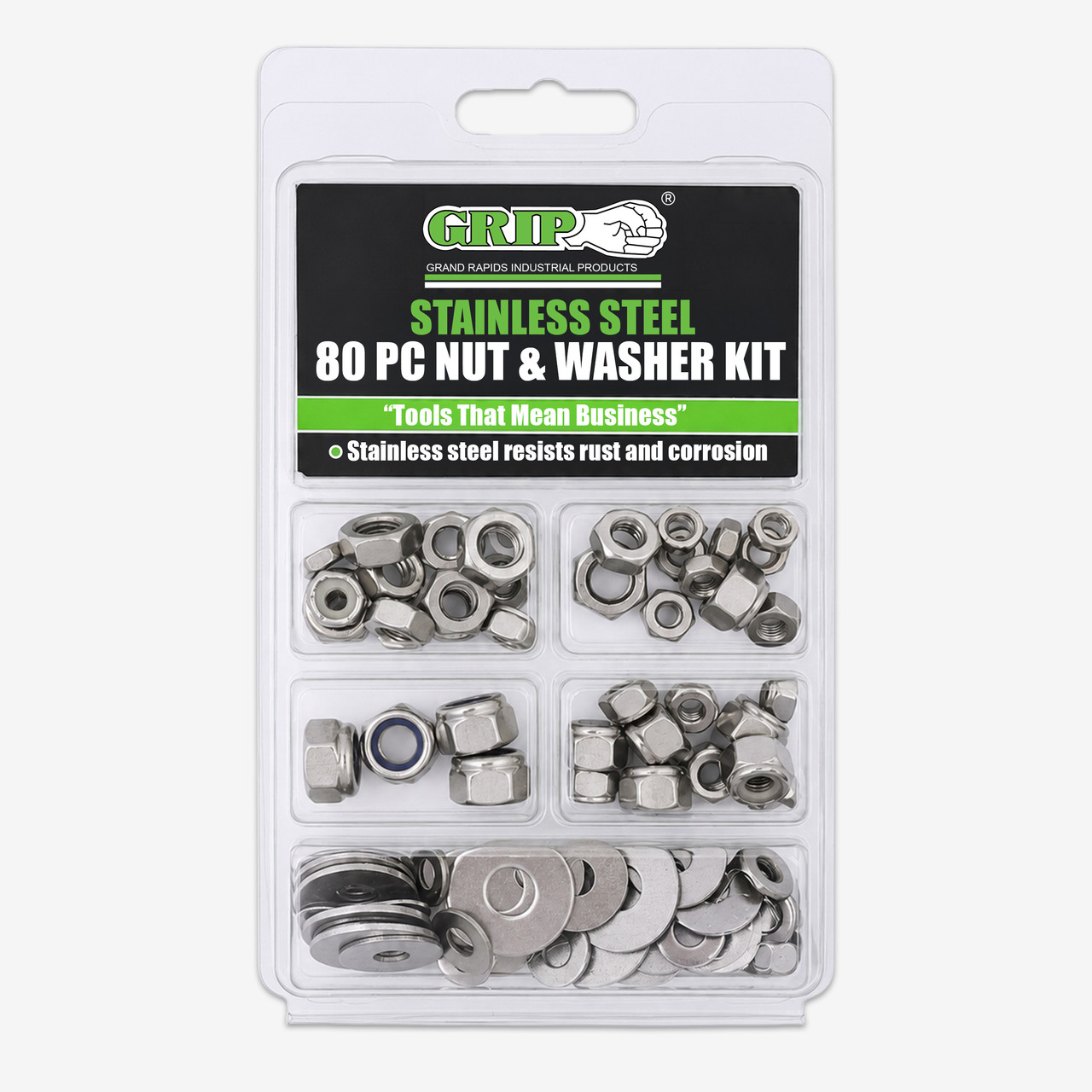 Nut & Washer Kit (80-Piece)