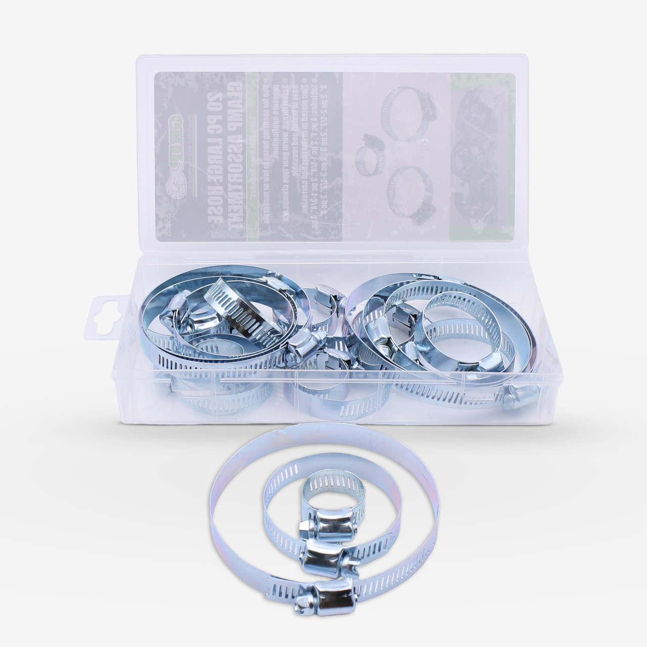 Large Hose Clamp Assortment (20-Piece)