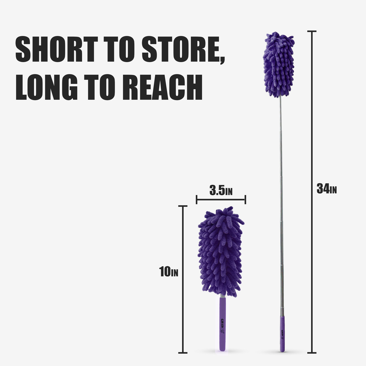 Violet Telescopic Duster