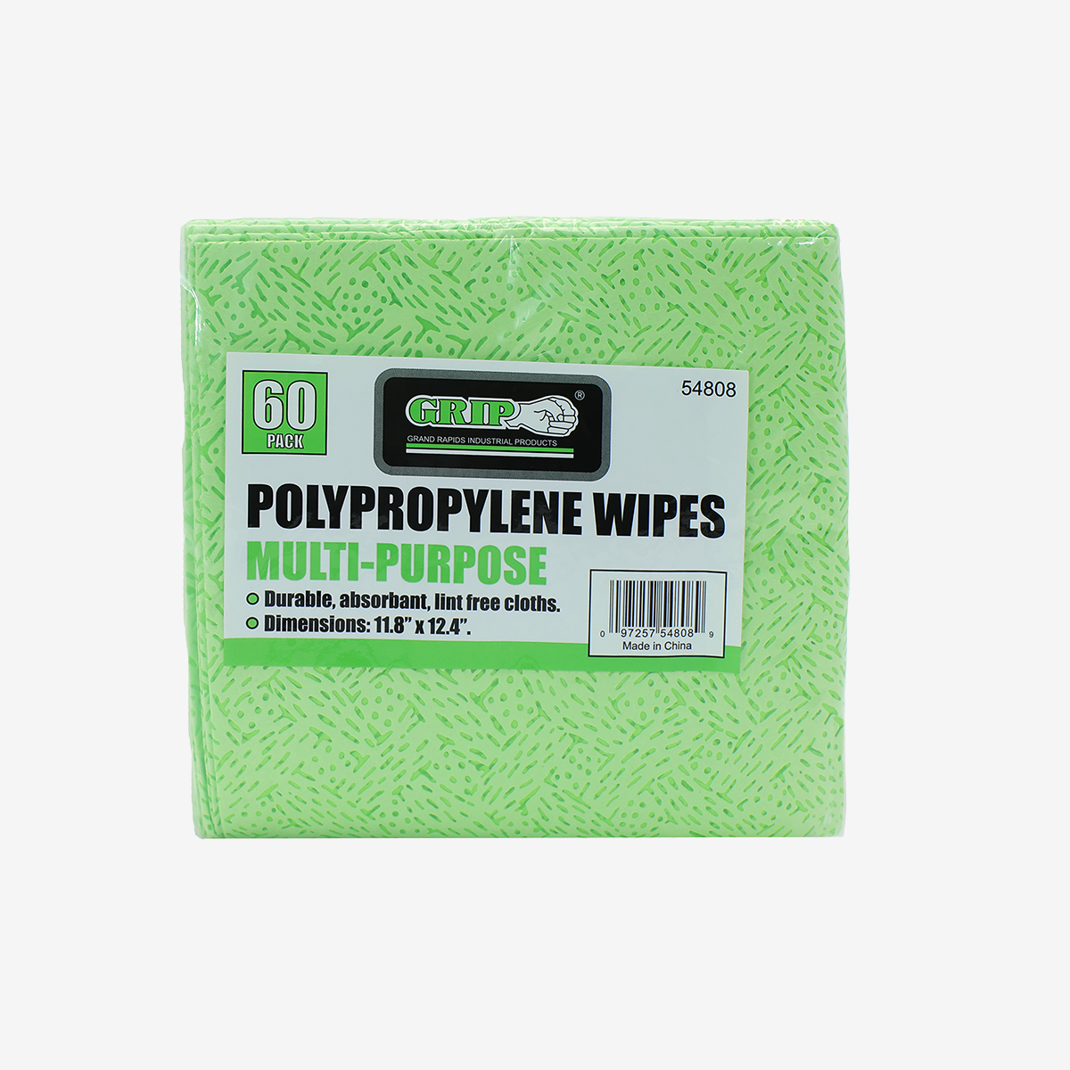 Multi-Purpose Polypropylene Lint Free Wipes (60-Pack)