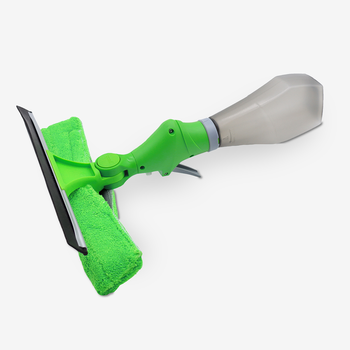 Multi-Angle Window Squeegee With Sprayer
