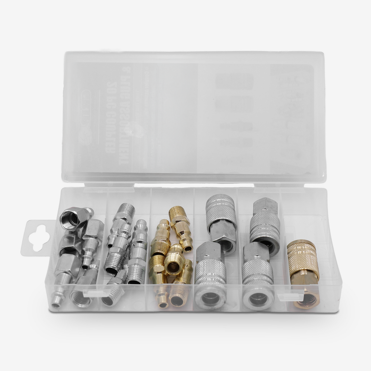1/4 Quick Coupler & Plug (20-Piece)