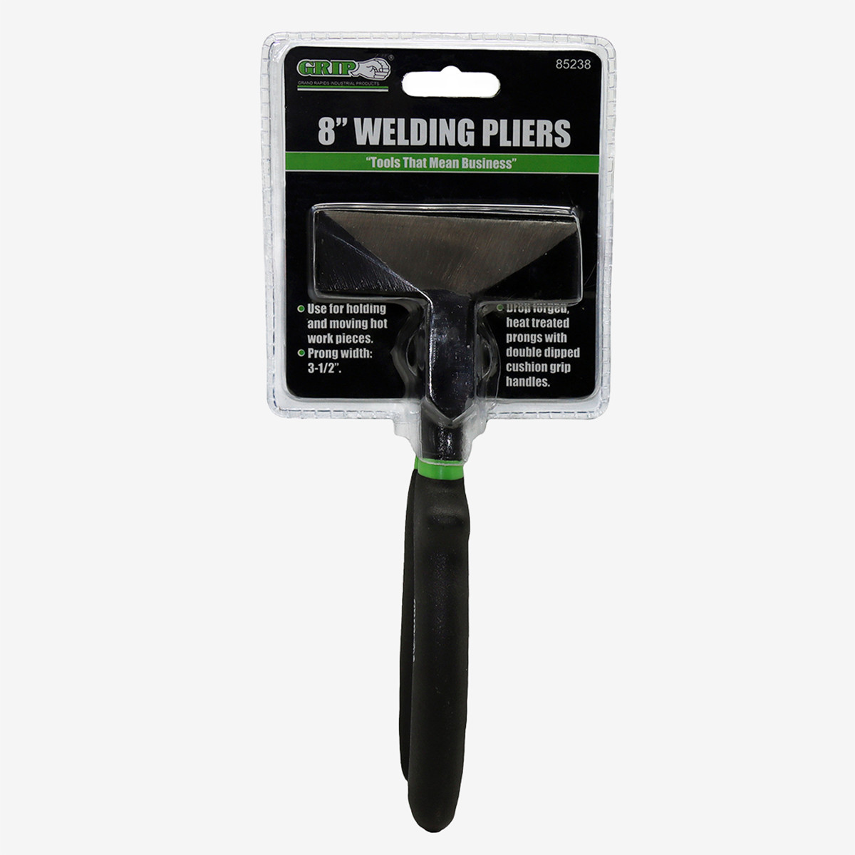 8" Flat Welding Pliers