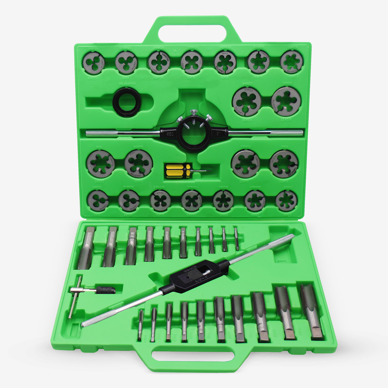 Tungsten Tap & Die Set MM (45-Piece)