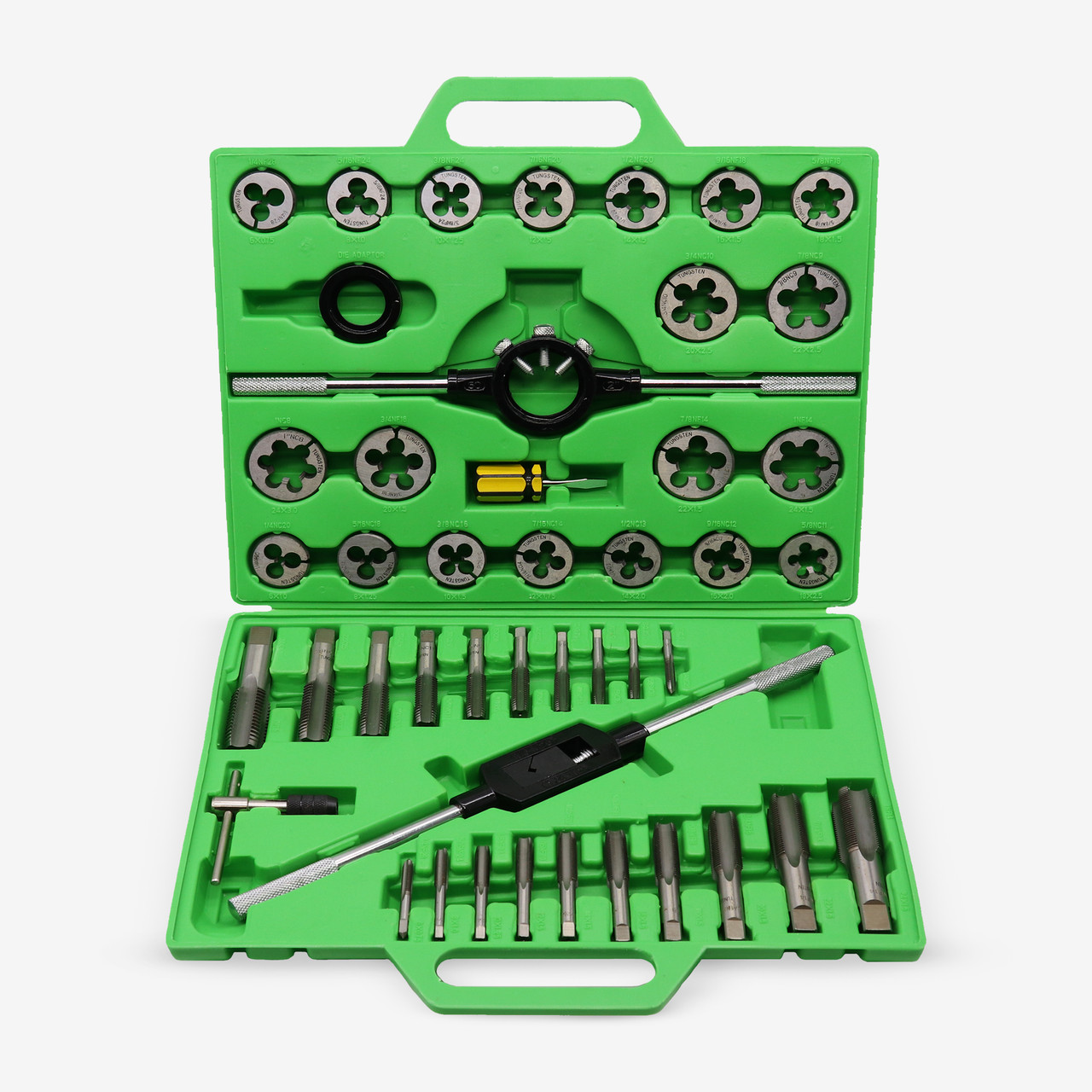 Tungsten Tap & Die Set SAE (45-Piece)