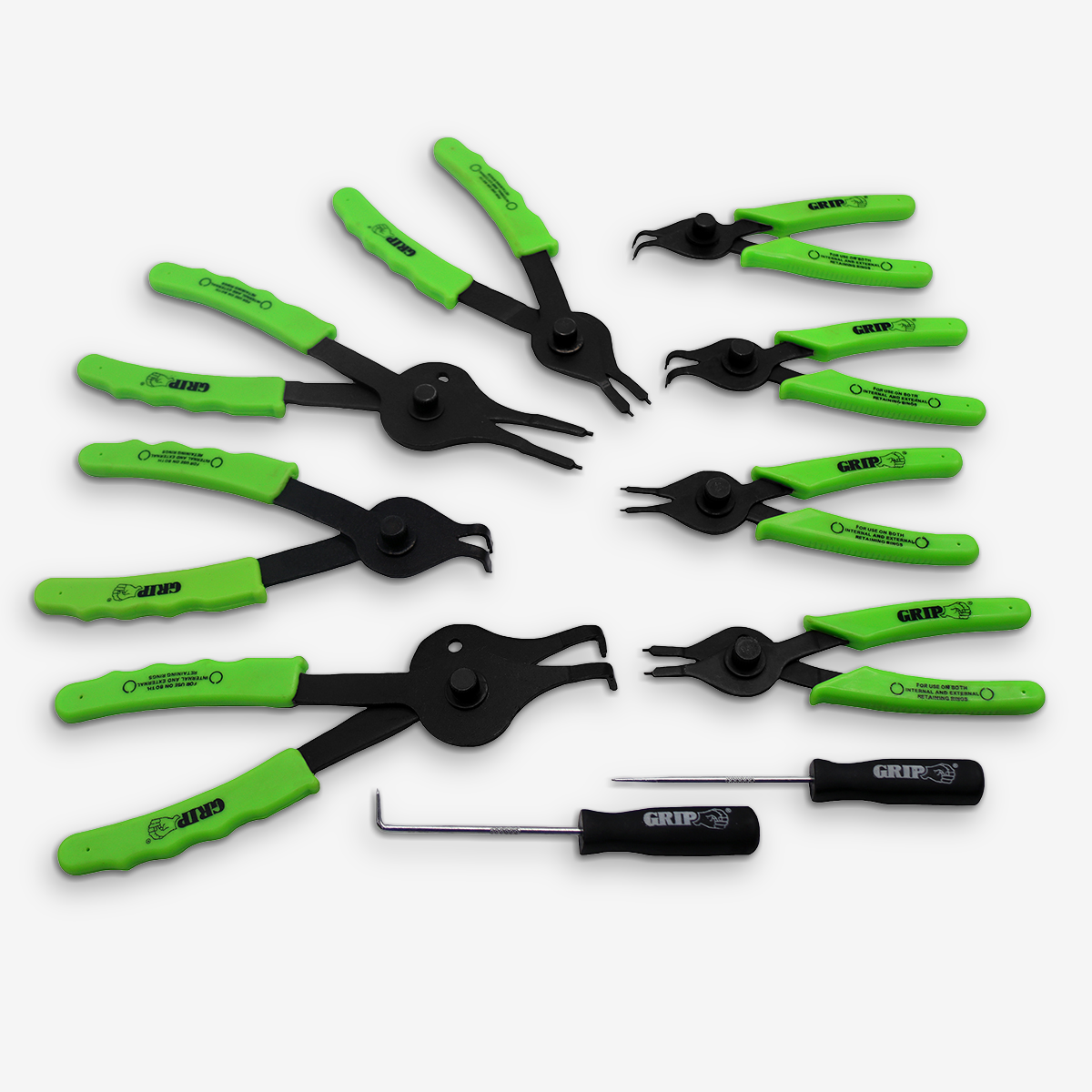 Snap Ring Pliers Set (10-Piece)