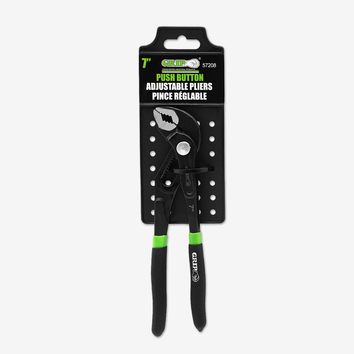 7" Push Button Pliers
