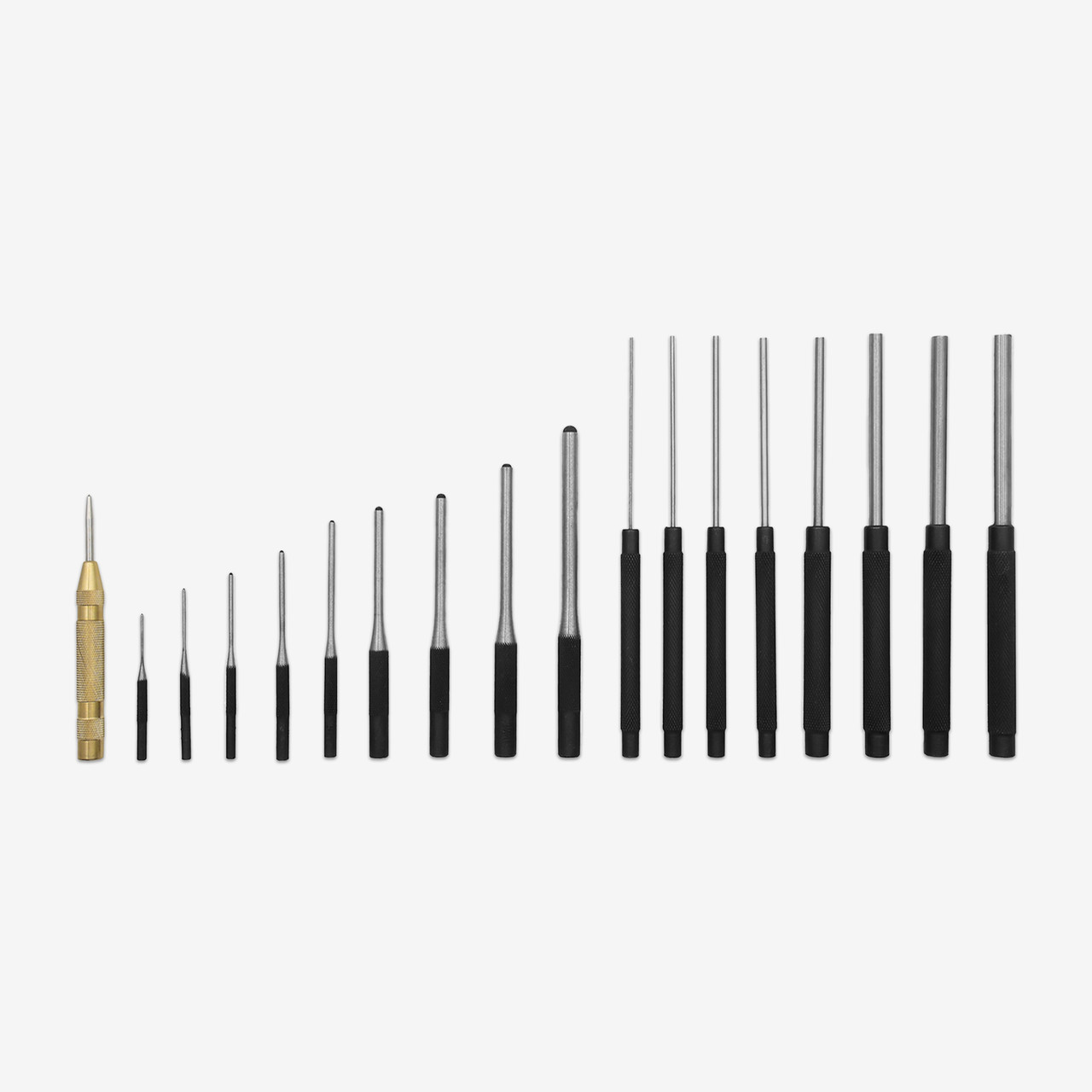 Heavy Duty Pin Punch Set (18-Piece)