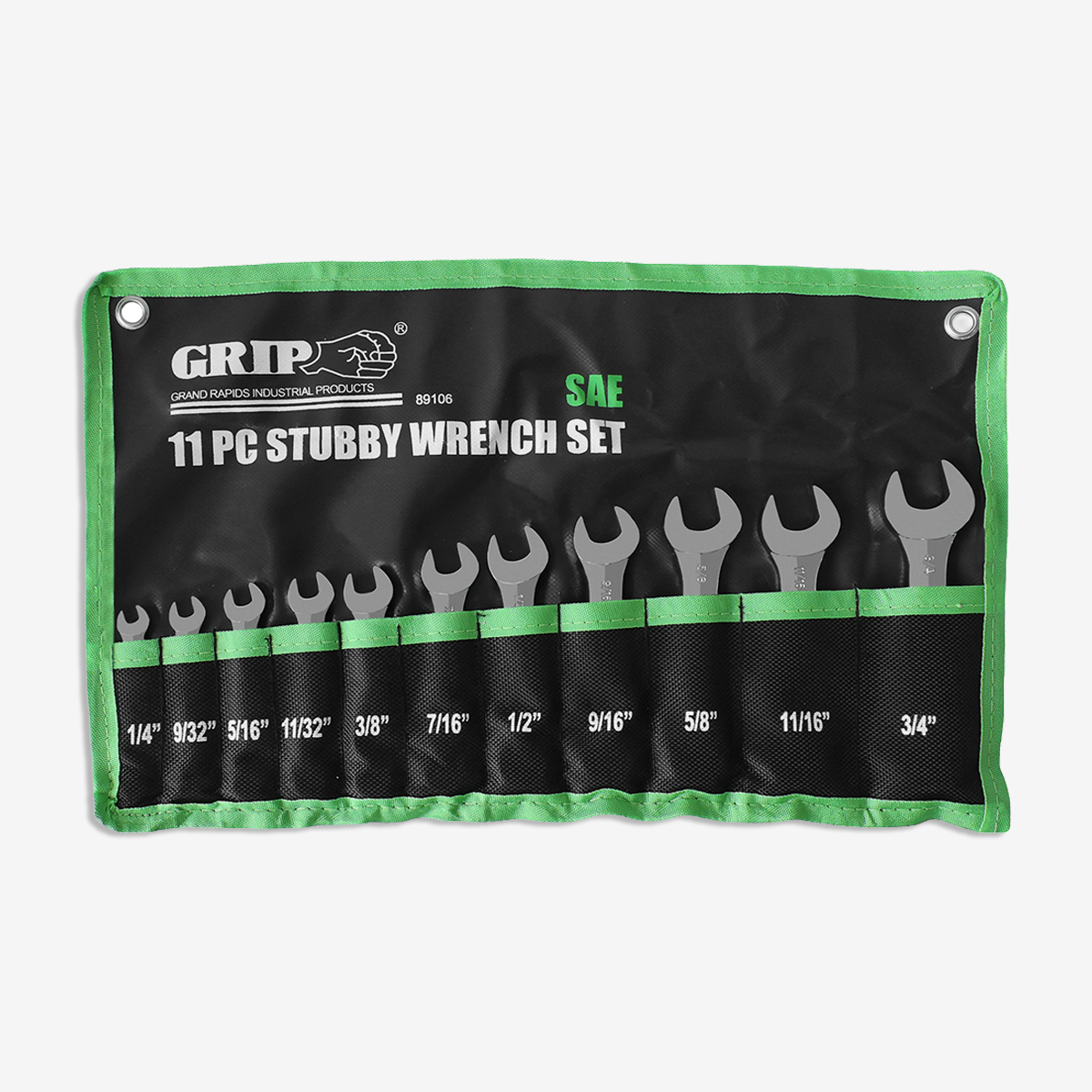 Stubby Combo Wrench Set SAE I (11-Piece)