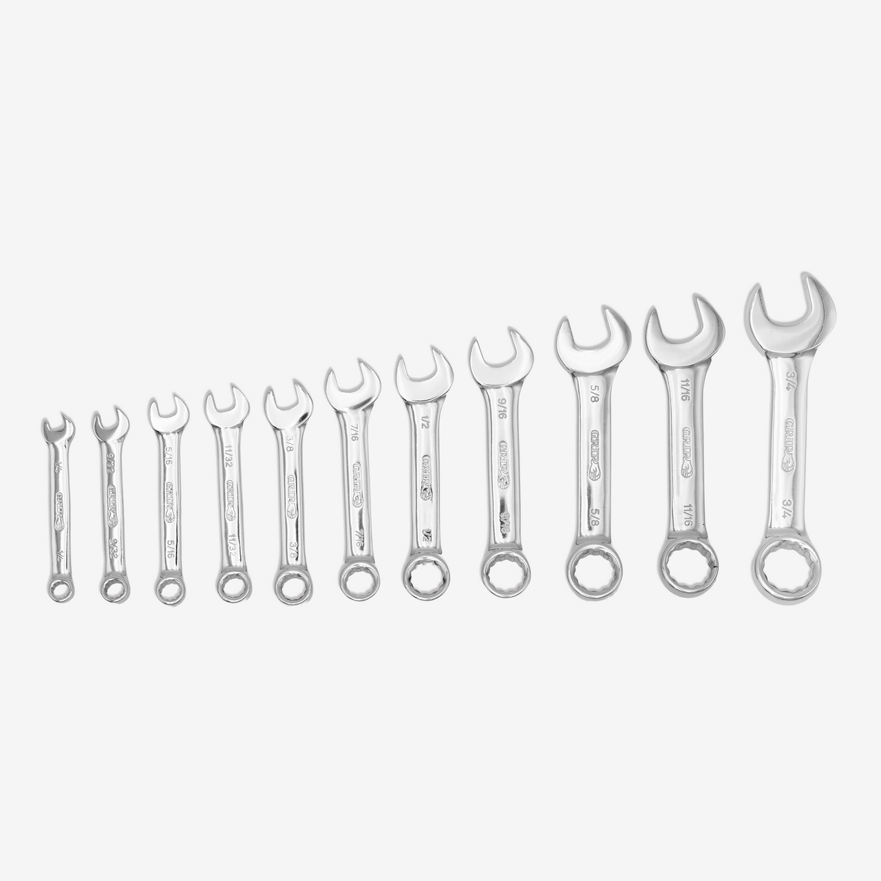 Stubby Combo Wrench Set SAE I (11-Piece)