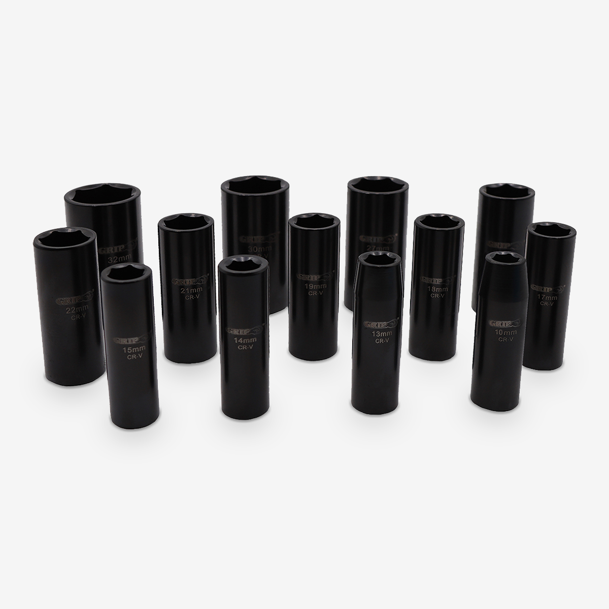 1/2" Deep Impact Socket Set MM (13-Piece)