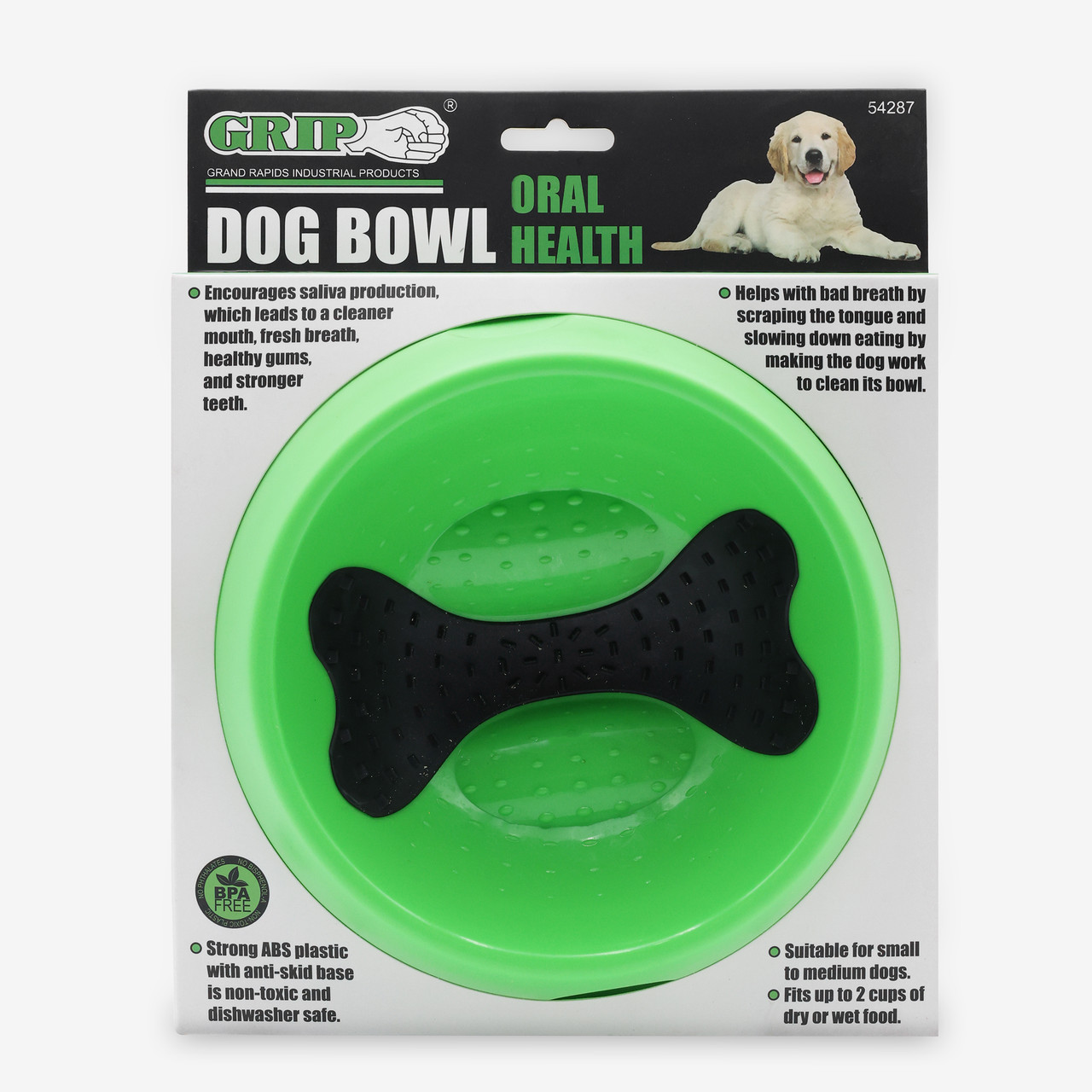 Oral Health Dog Bowl
