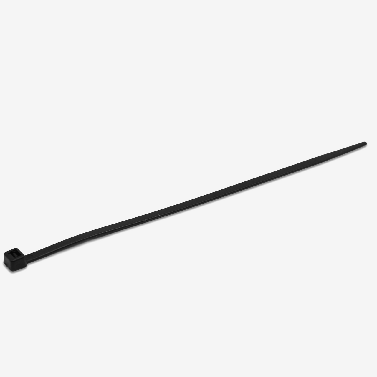 8" Standard Duty Black Cable Tie Set (100-Piece)