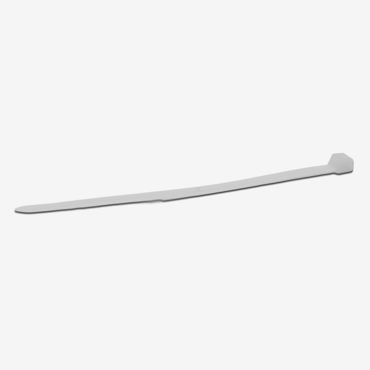 8" Heavy Duty White Cable Tie Set (100-Piece)