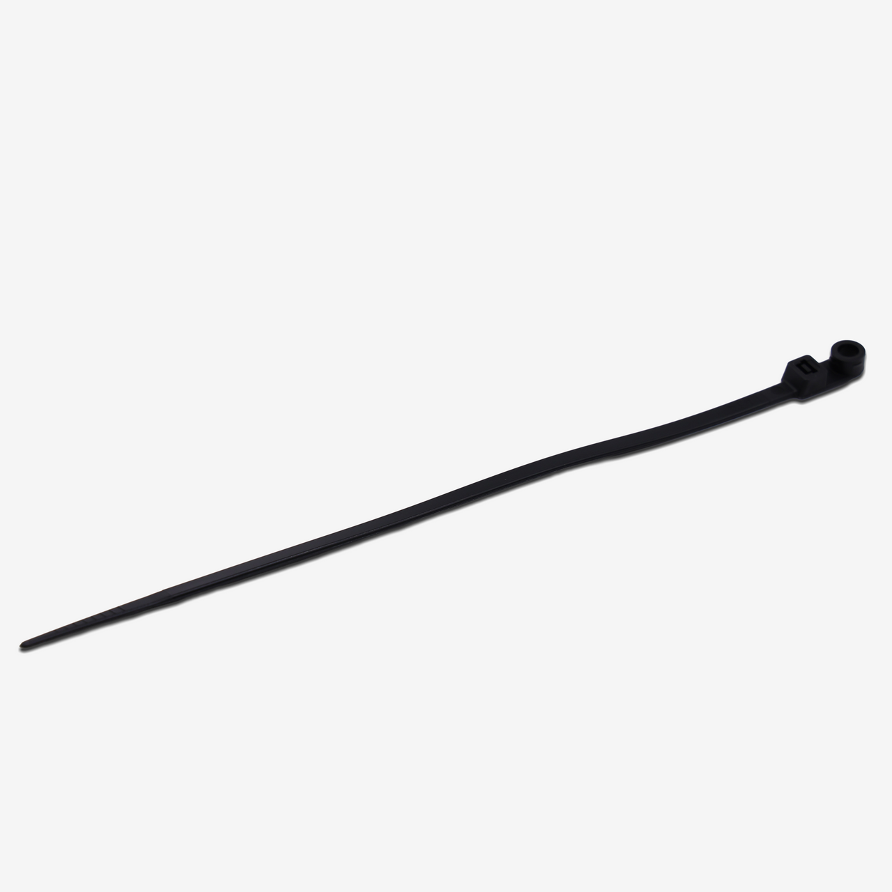 8" Screw Mount Black Cable Tie Set (100-Piece)