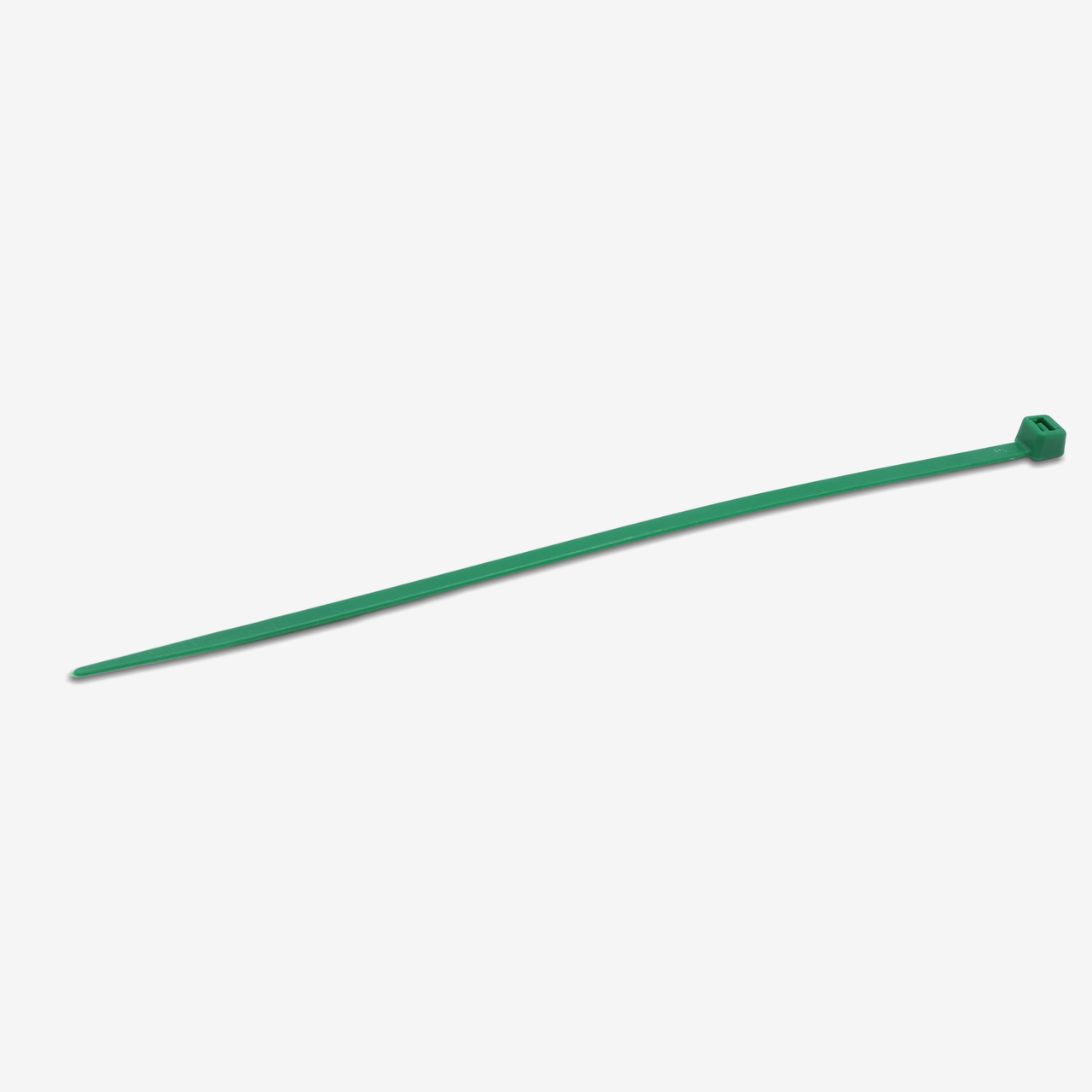 8" Standard Duty Green Cable Tie Set (100-Piece)