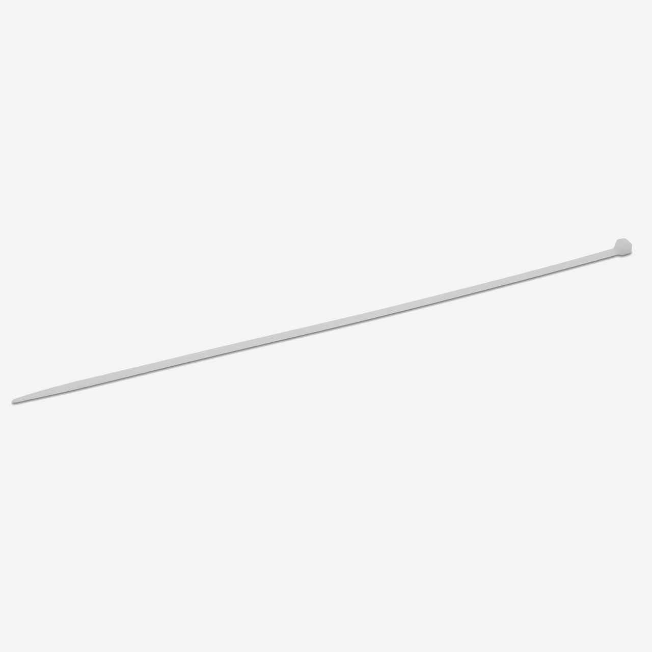 14" Standard Duty White Cable Tie Set (100-Piece)