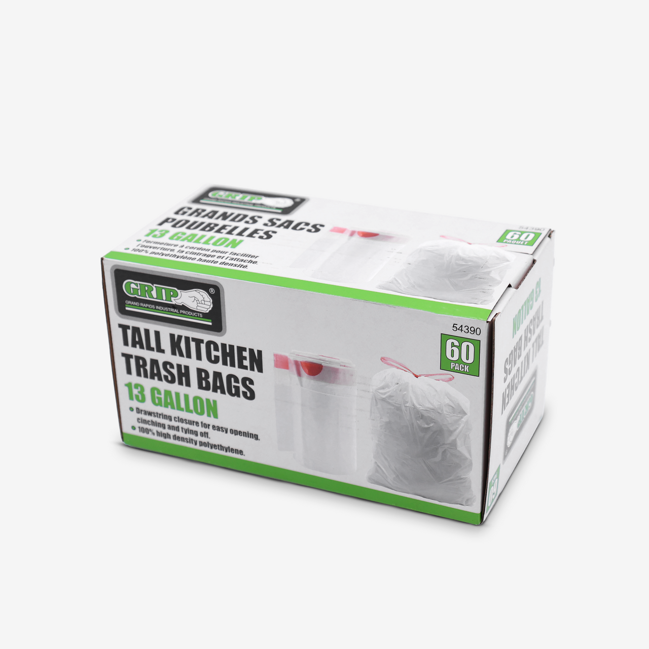 Tall Kitchen 13 Gallon Trash Bags (60 Count)