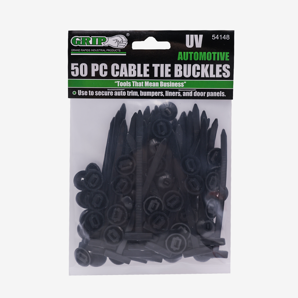 Universal Cable Tie Buckle Set (50-Piece)