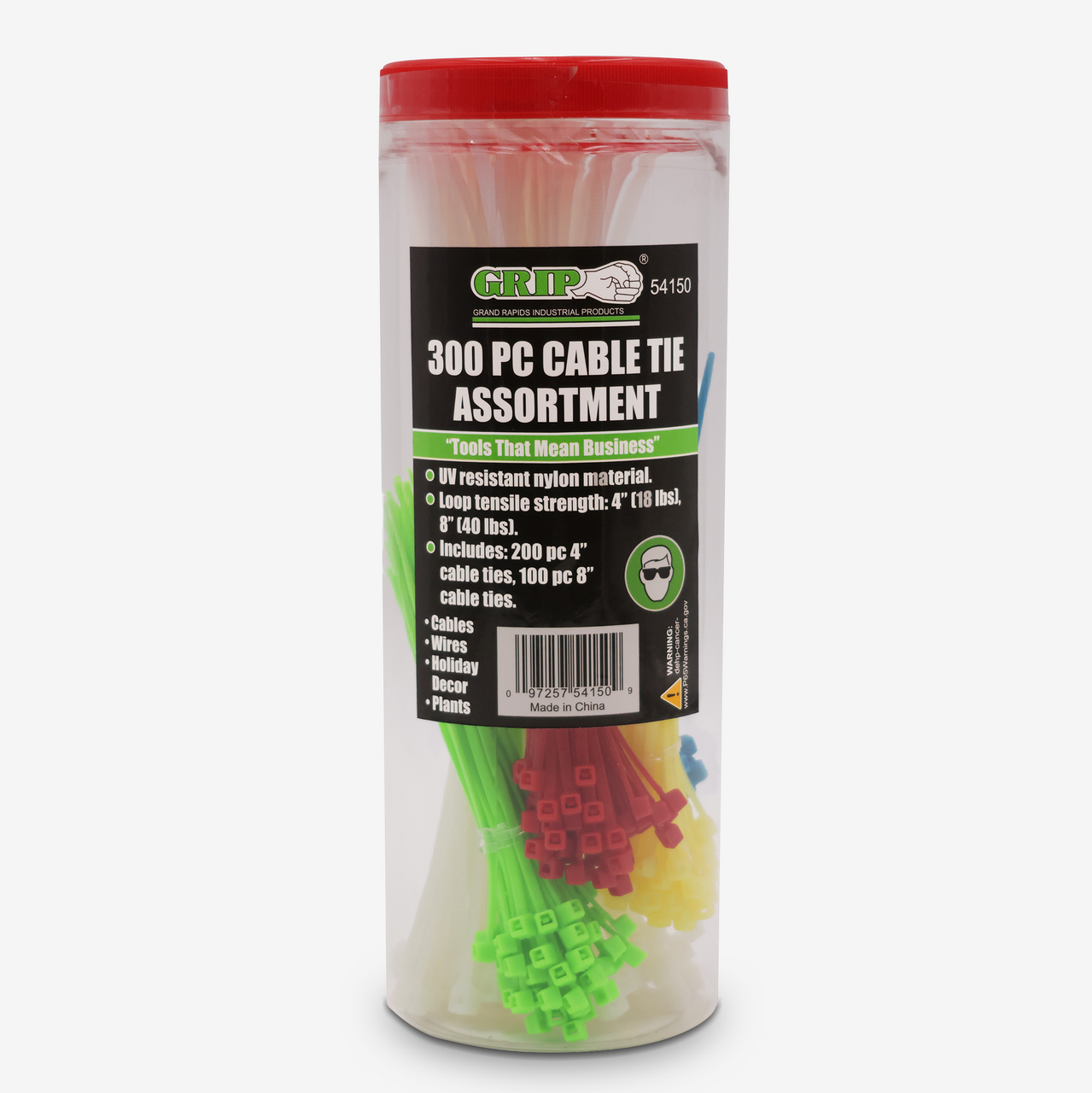 Cable Tie Assortment (300-Piece)