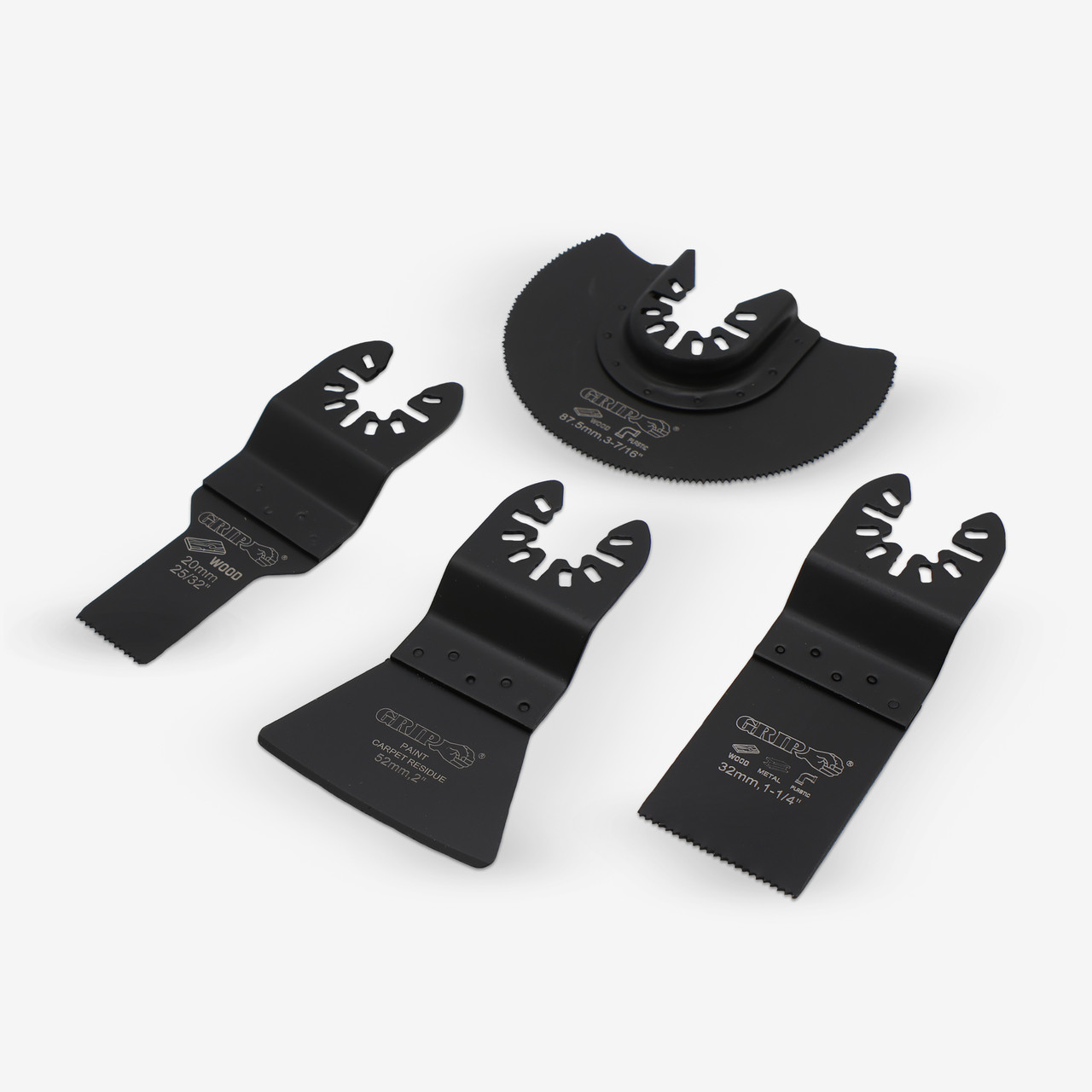 Universal Fit Oscillating Blade Set (4-Piece)