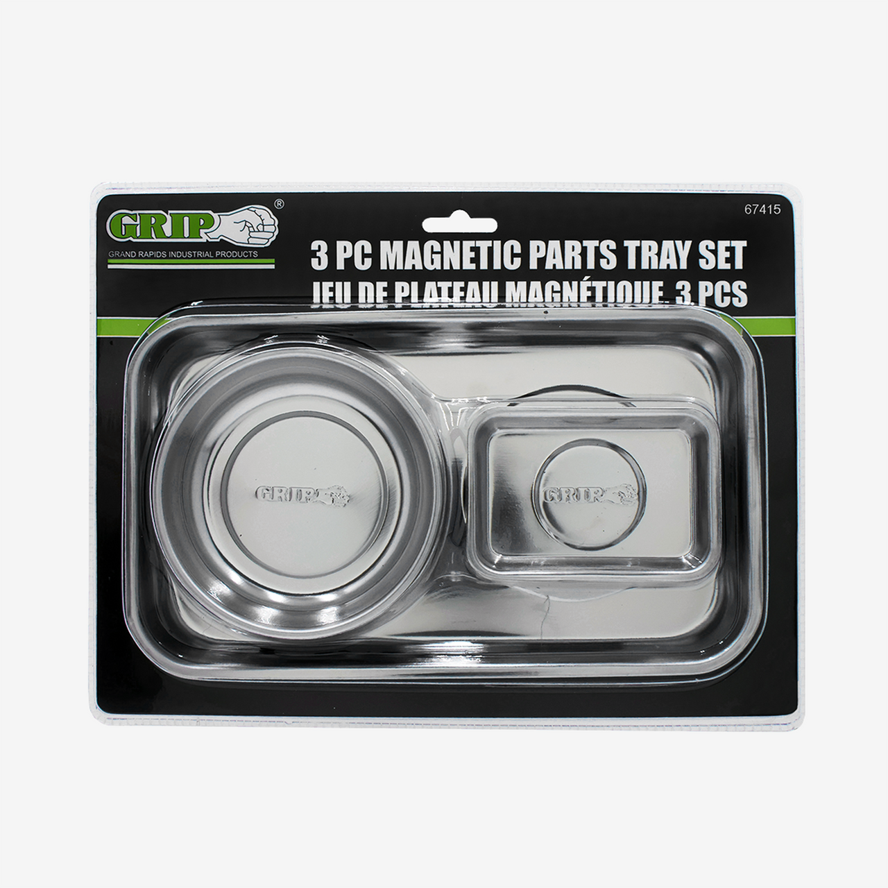 Mini Magnetic Parts Tray Set (3-Piece)