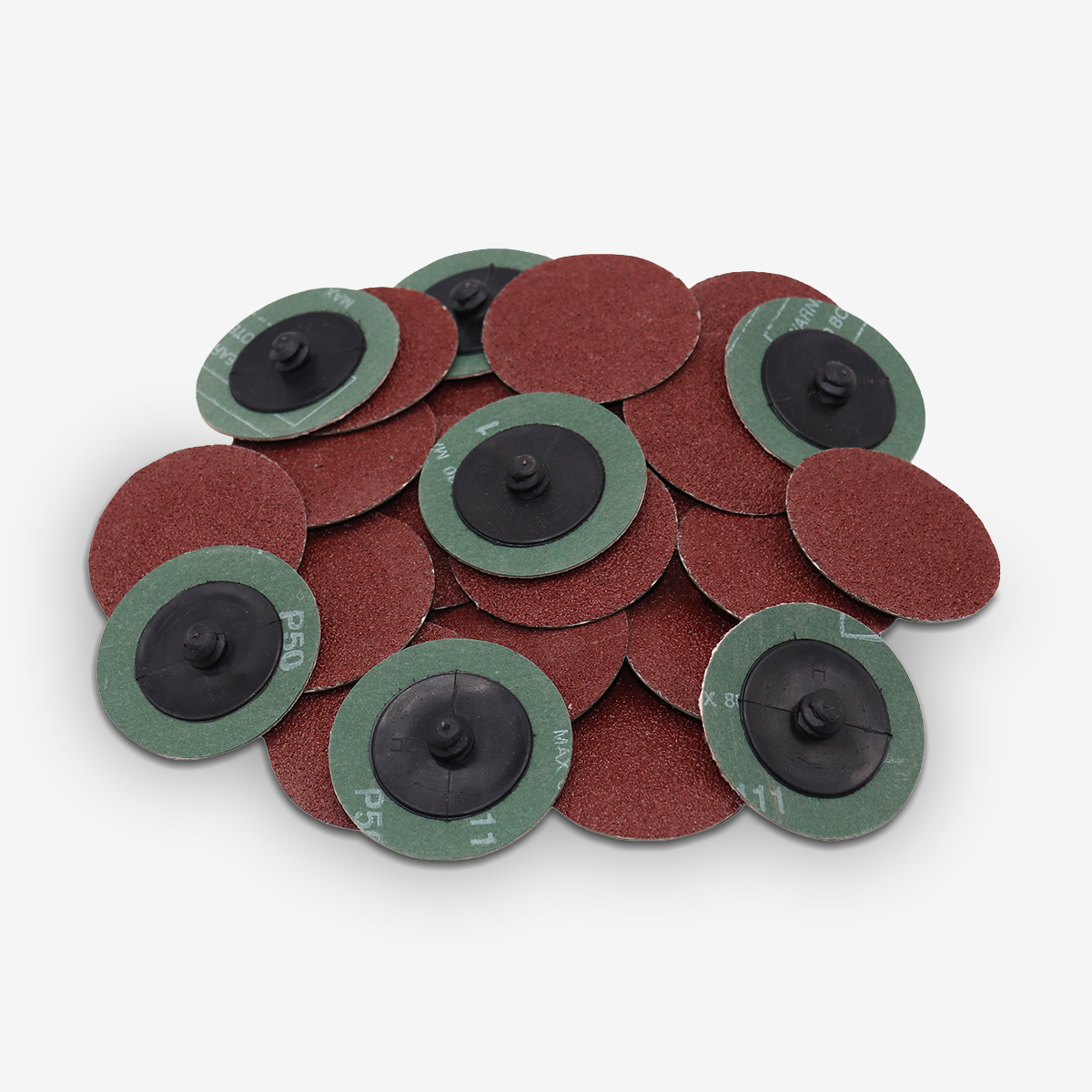 2" Fiber Disc 50 Grit (25-Piece)