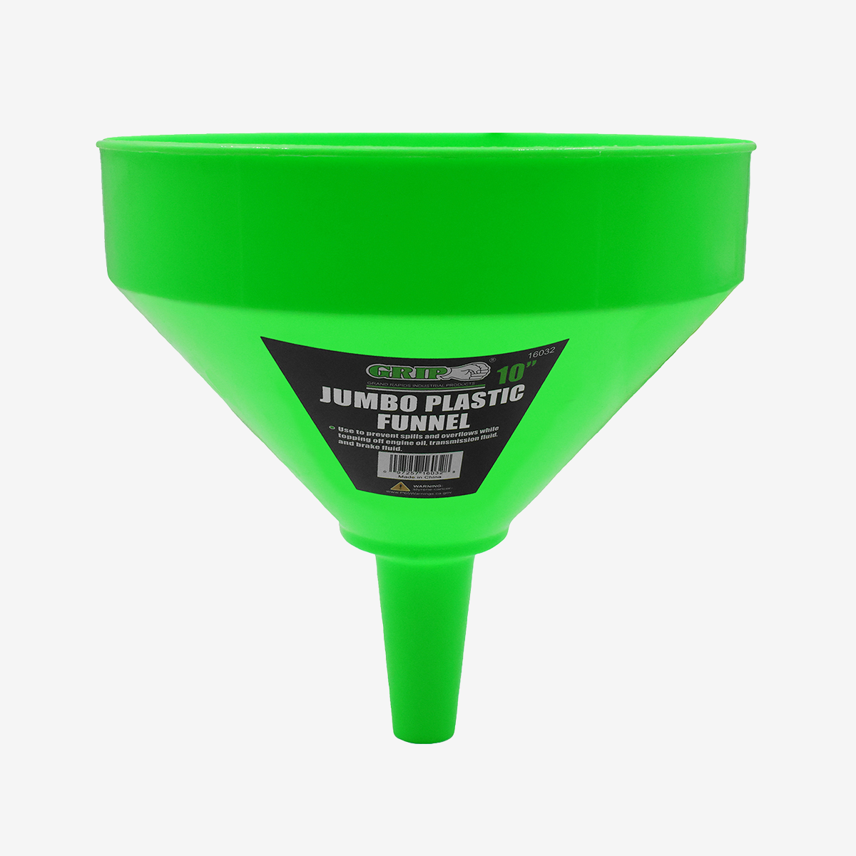 10" Jumbo Plastic Funnel